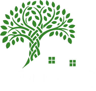 Foundation Works Logo (Reversed)