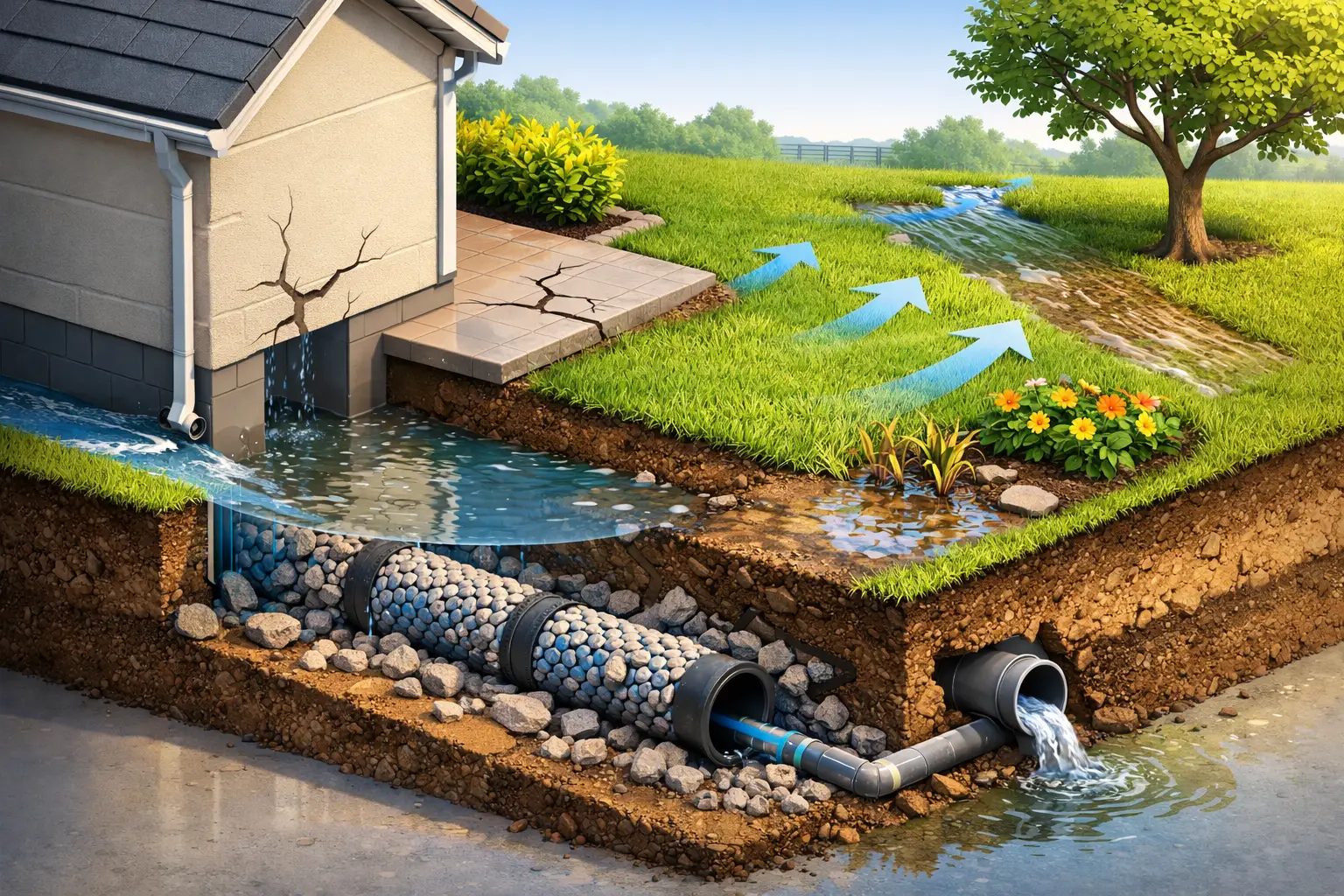 Do I Need a French Drain? Signs to Watch For