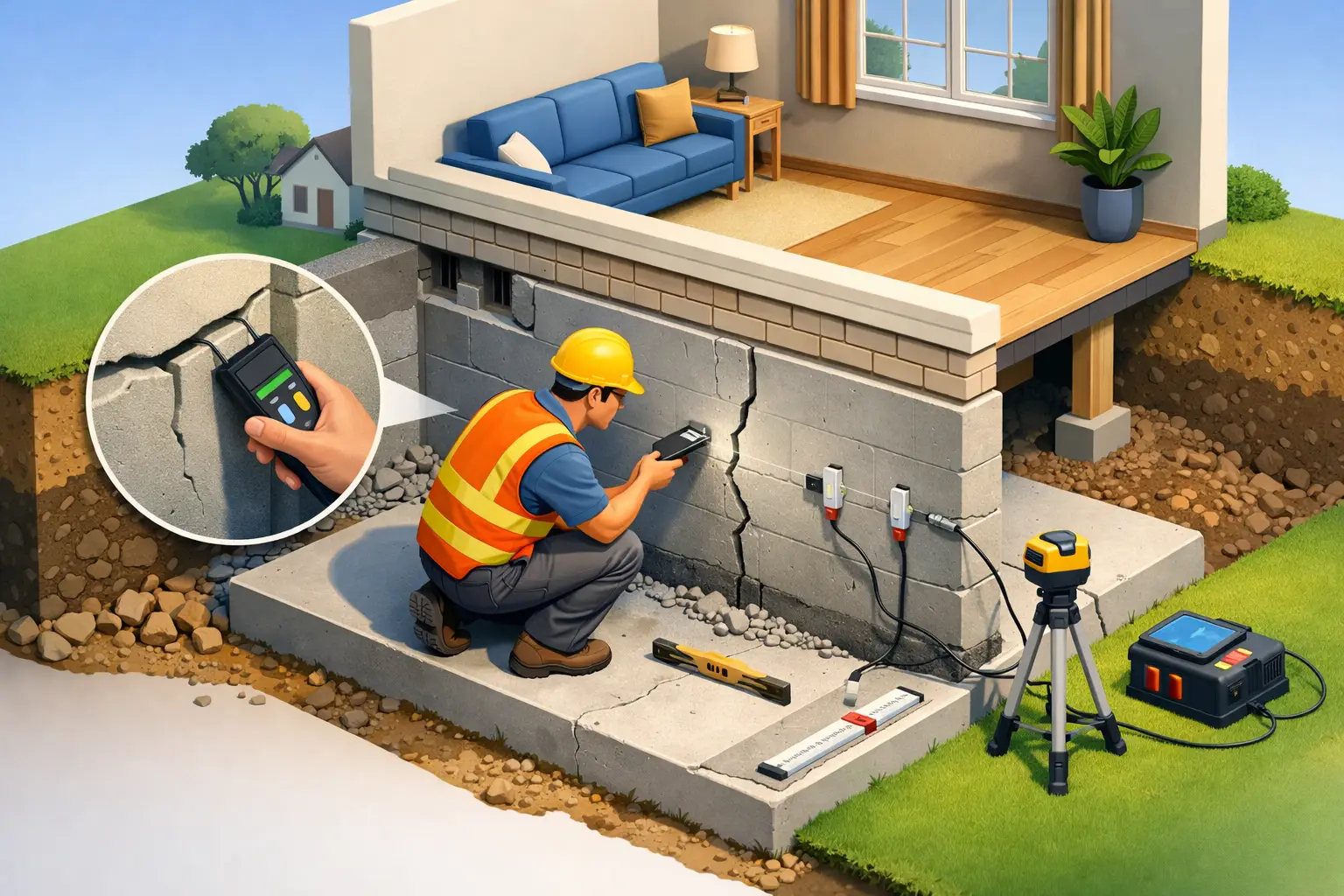 What Happens During a Foundation Inspection?