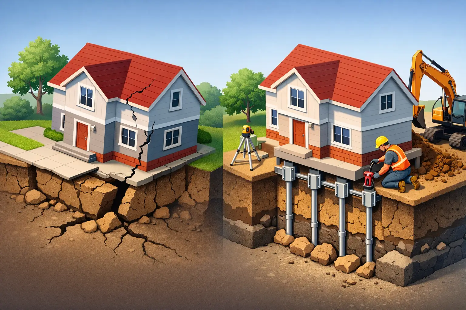 When Foundation Settlement Repair Is Needed