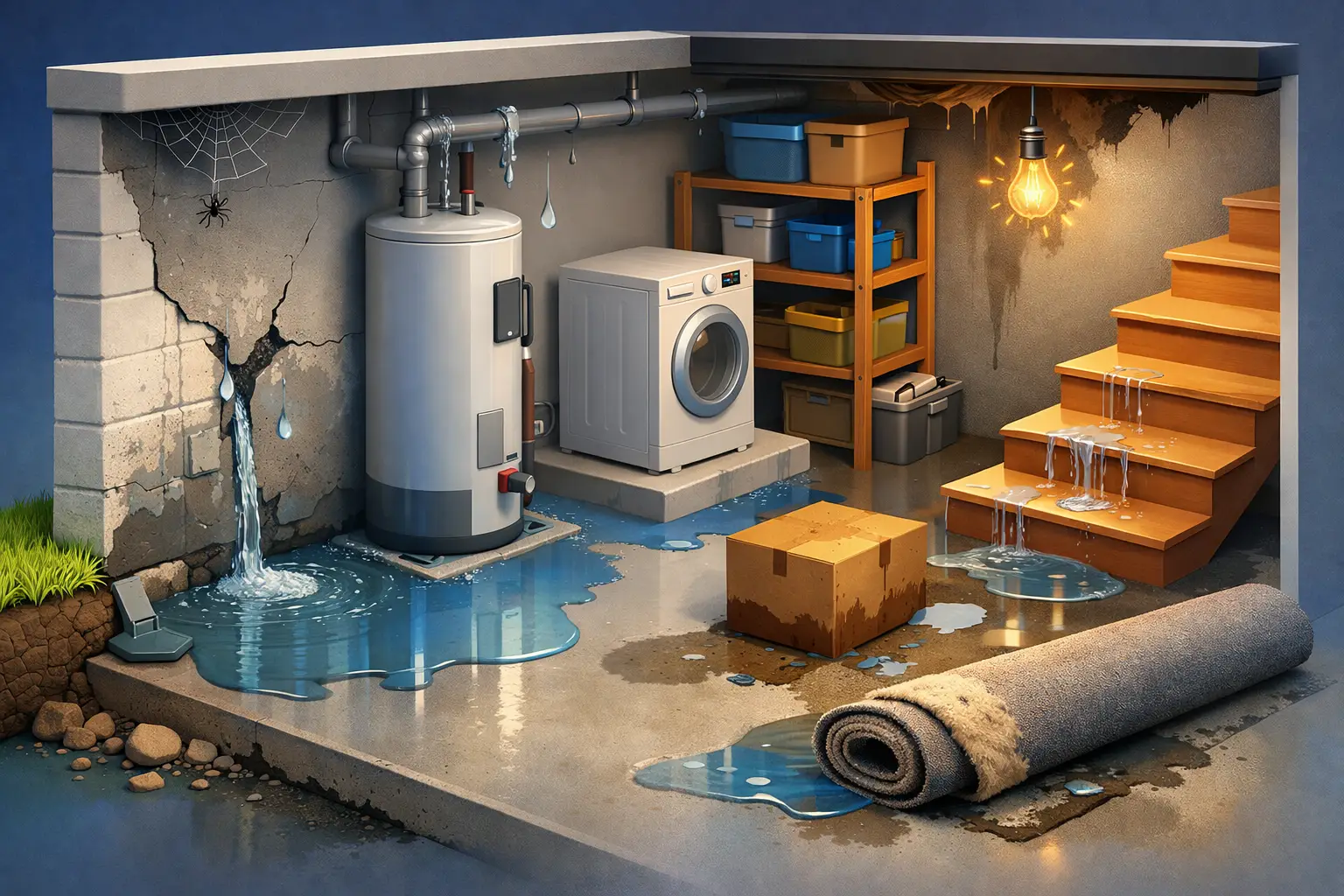 Basement Leak Symptoms You Should Never Ignore