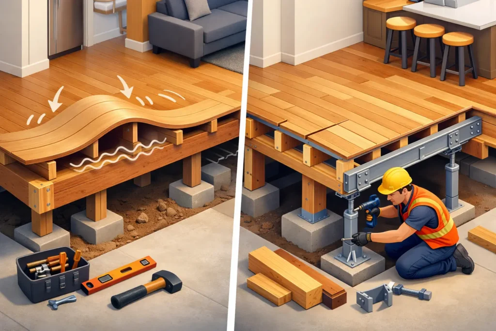 How to Fix Floor Bounce Without Guesswork