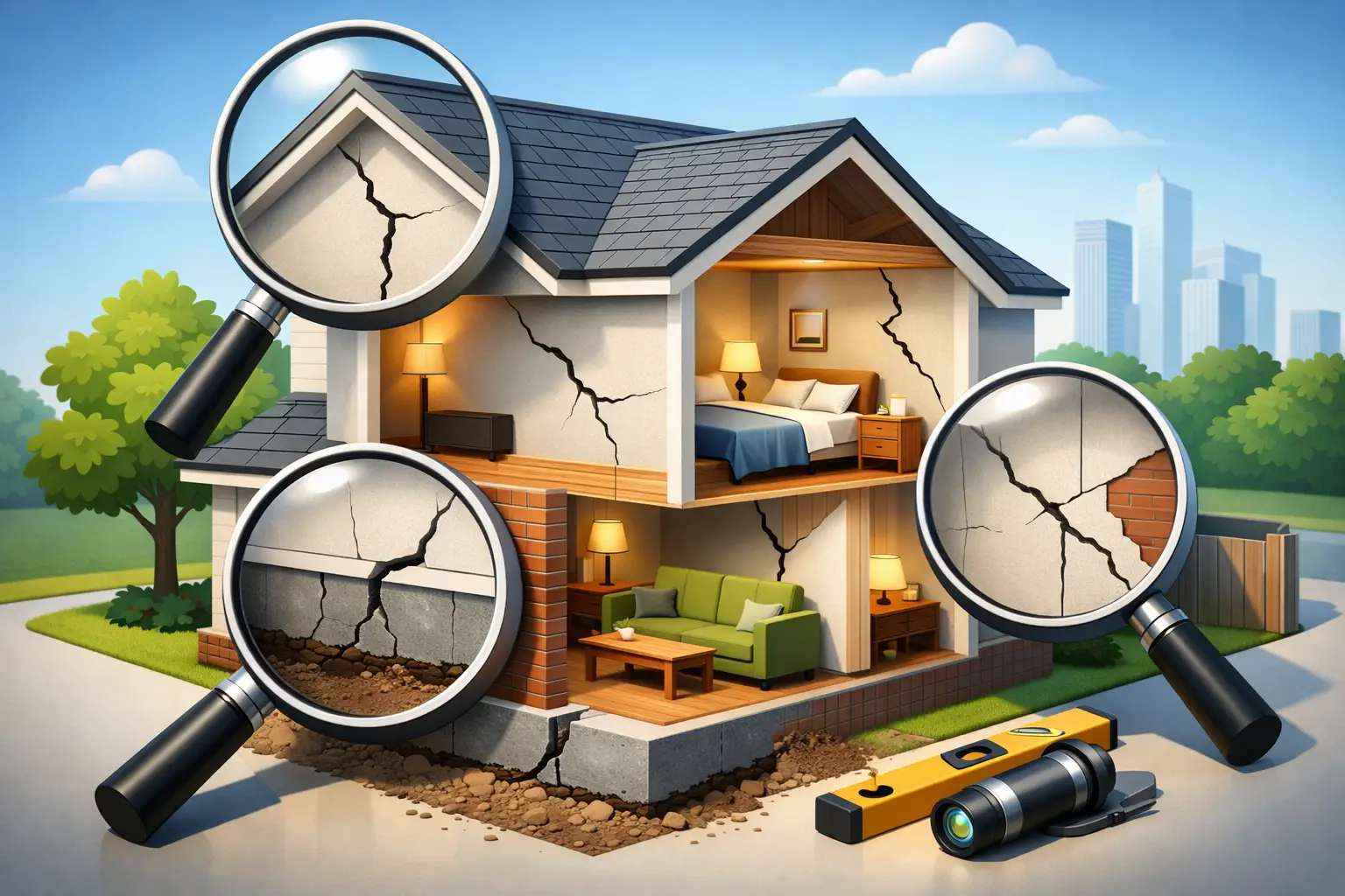 How to Identify Structural Cracks in Your Home