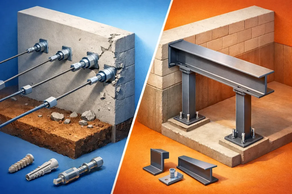 Wall Anchors Versus Steel Beams: Which Fits?