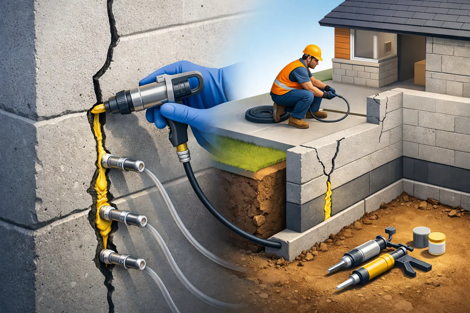 When Concrete Crack Injection Is the Right Fix