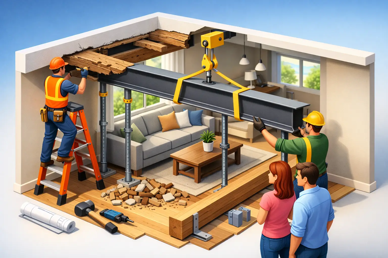When Is Beam Replacement Necessary at Home?